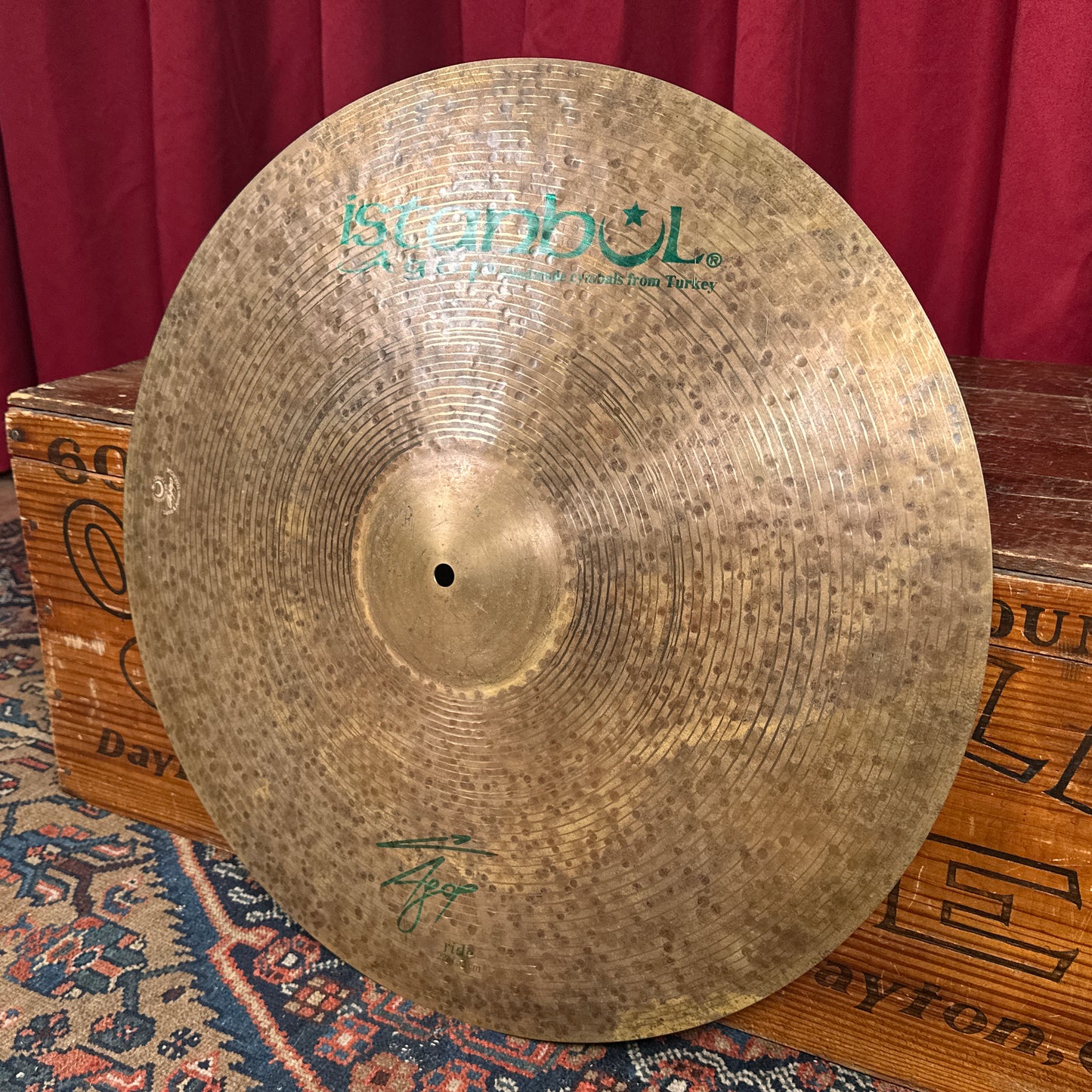 22" Istanbul Agop Signature Ride Cymbal 1970g *Video Demo*