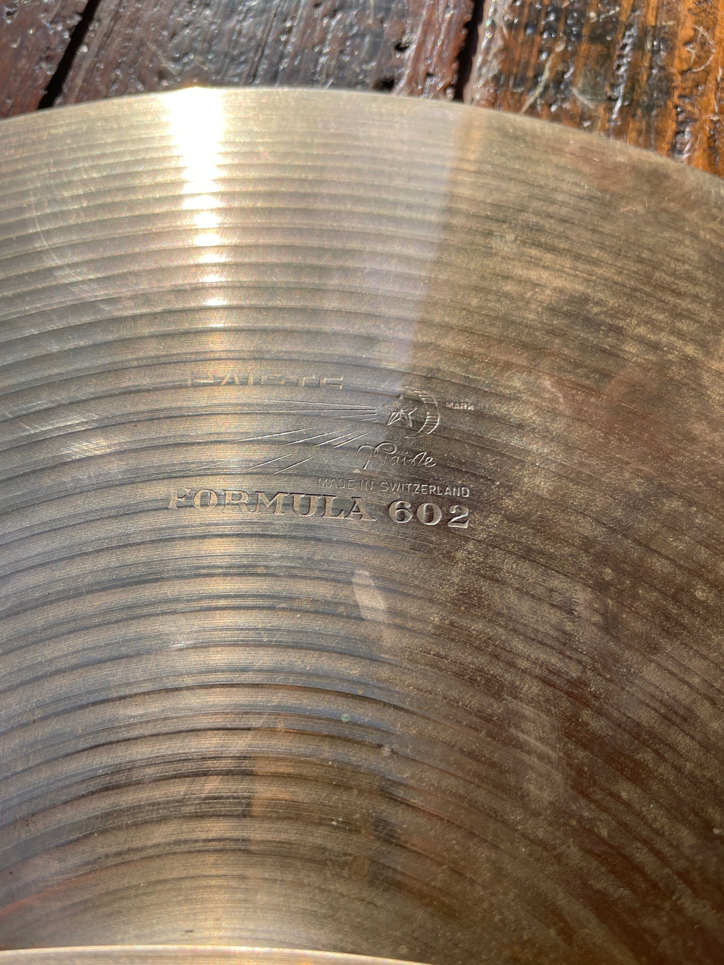 14" Paiste Formula 602 Pre-Serial Hi-Hat Cymbal Pair 832g/910g