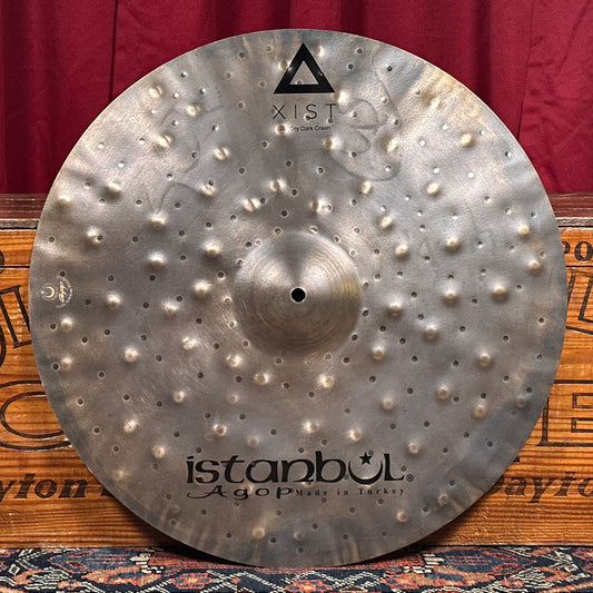 20" Istanbul Agop Xist Dry Dark Crash Cymbal 1414g *Video Demo*