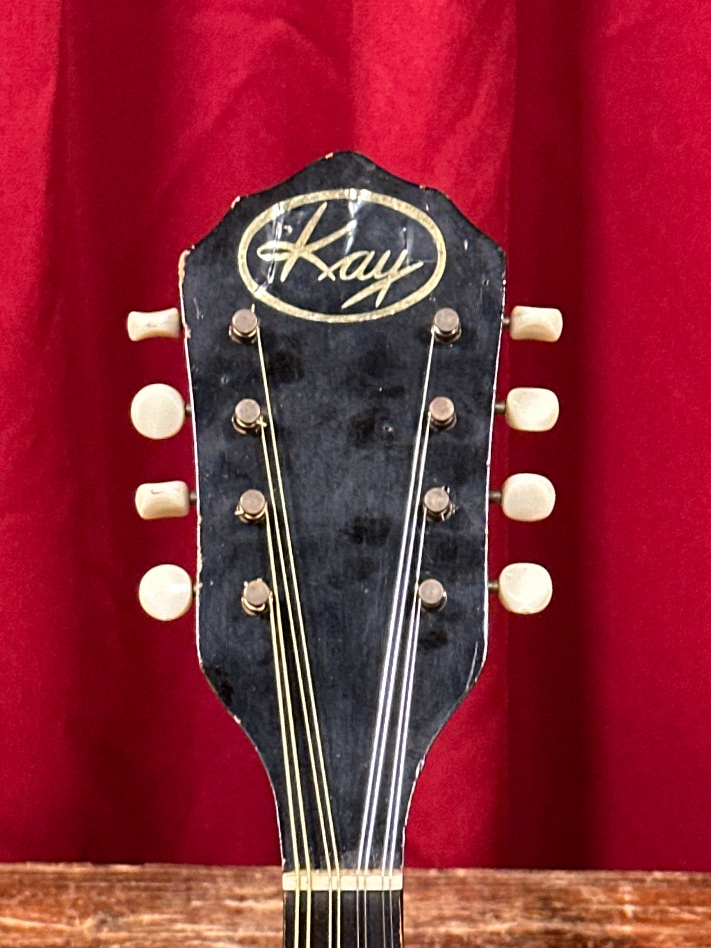 1960s Kay K64 A-Style Mandolin Sunburst 464