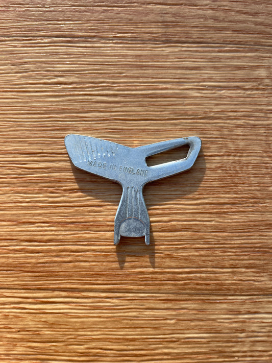 1950s-1960s Premier / Olympic Model 1615 Slotted Drum Key Whale Tail