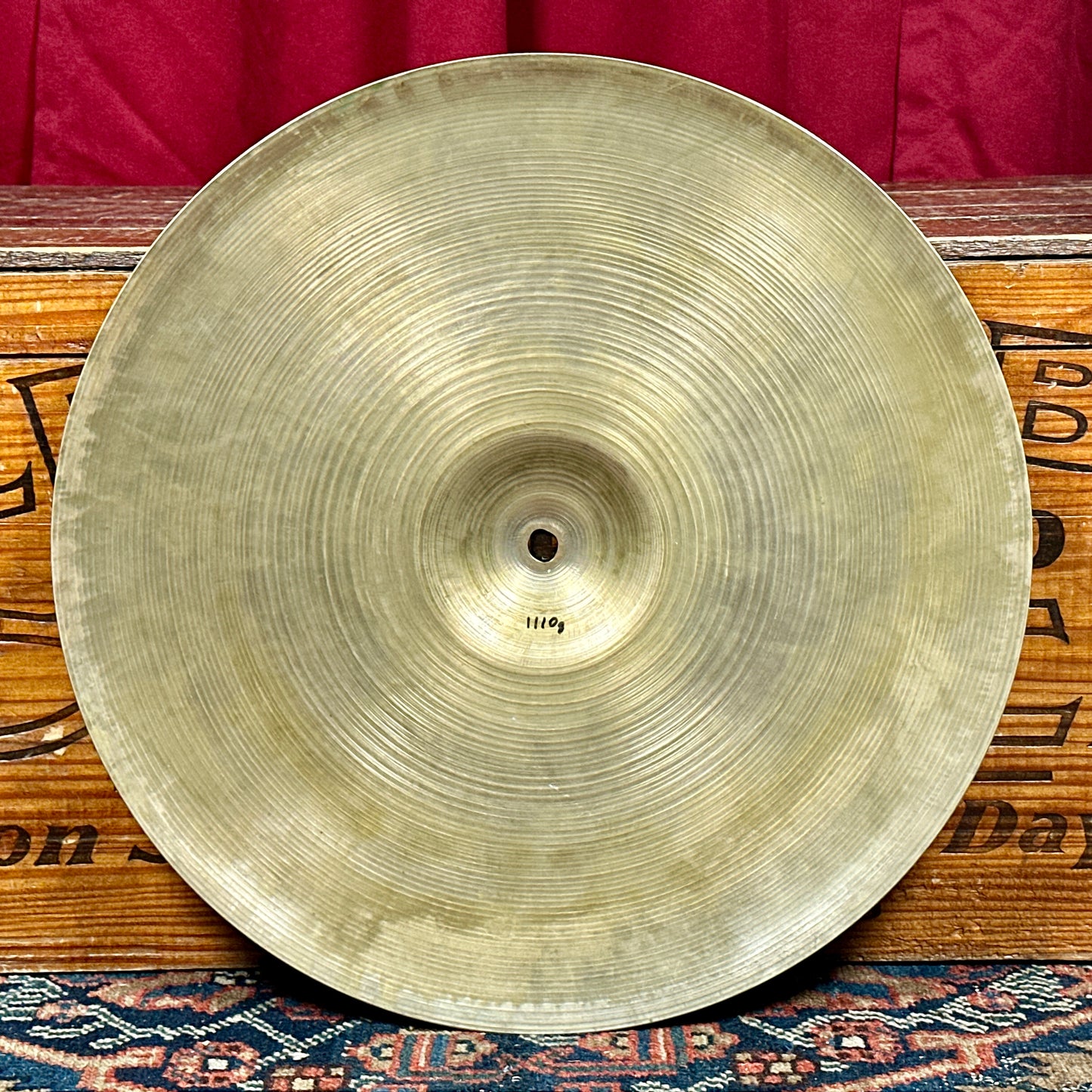 16" Zildjian A 1950s Small Stamp Crash Cymbal 1110g *Video Demo*