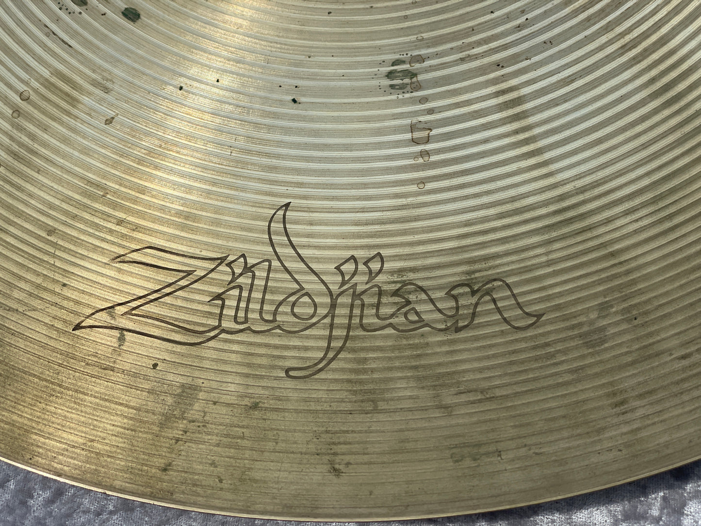 22" Zildjian A 1970s Hollow Logo Ride Cymbal 3754g