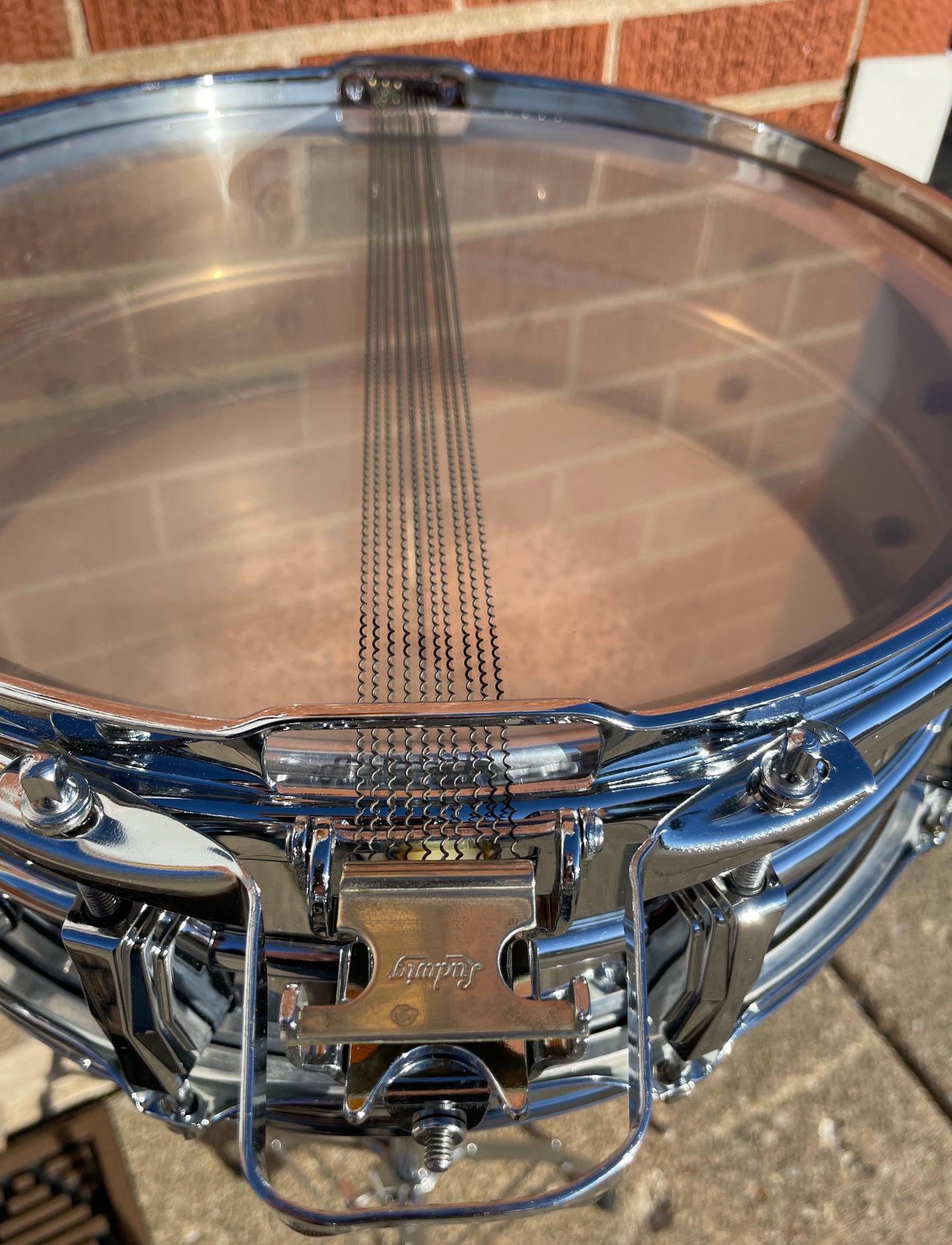 1960s Ludwig 5x14 No. 410 Super Sensitive Snare Drum Supraphonic (COB Hoops)