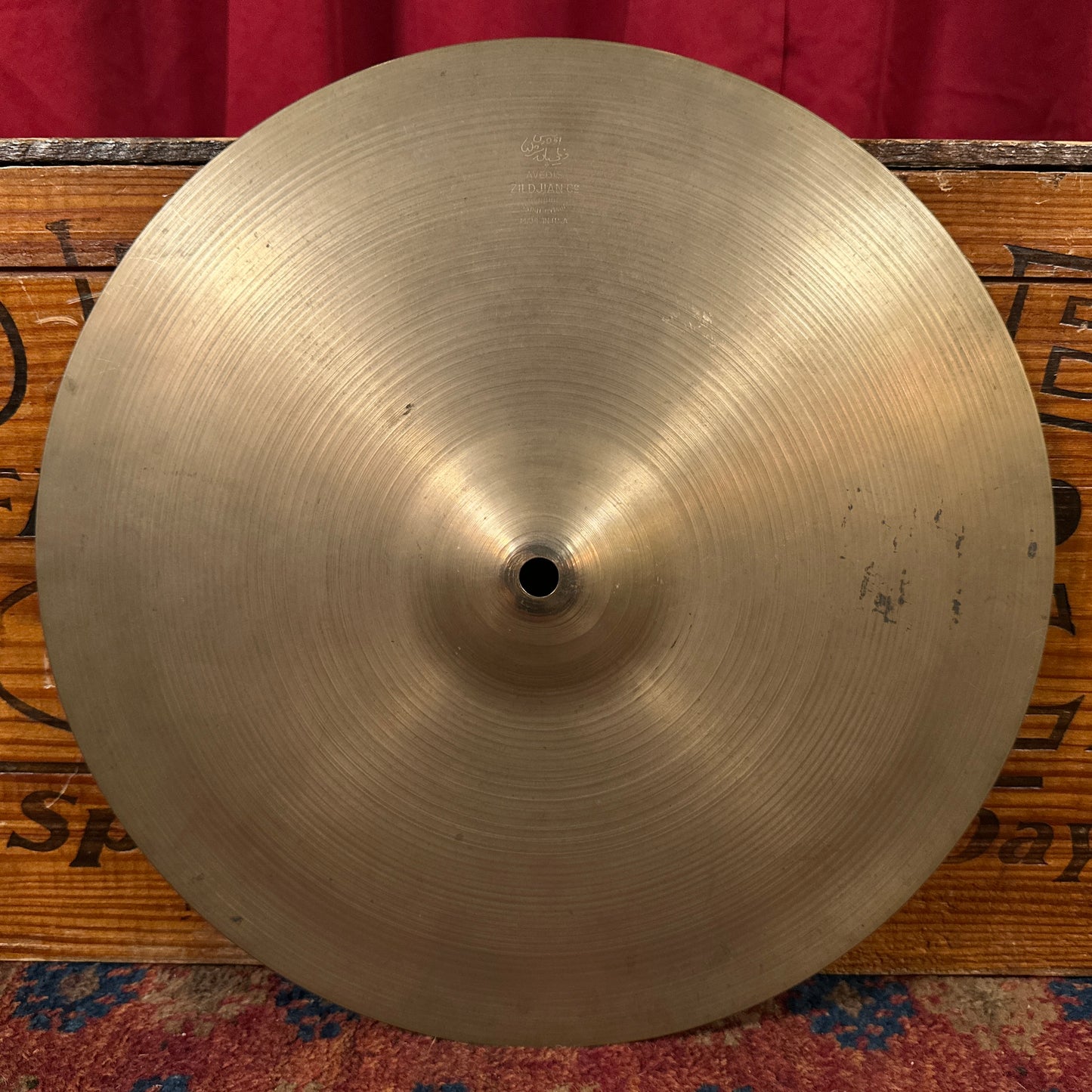 14" Zildjian A 1950s Small Stamp Hi-Hat Cymbal Single 724g *Video Demo*