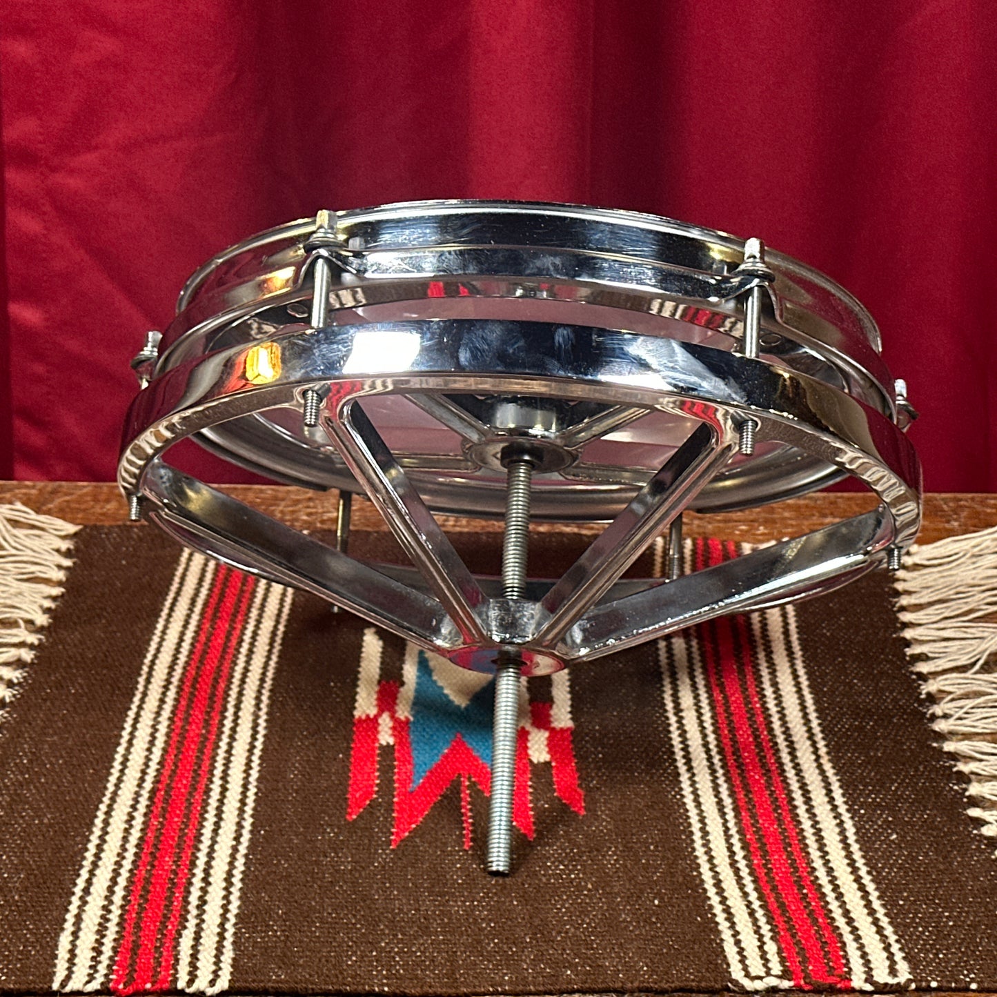 1970s Remo 10" Roto Tom Chrome Rototom Drum