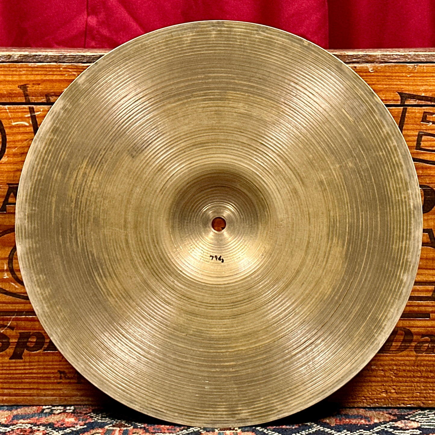 14" Zildjian A 1950s Small Stamp Hi-Hat Cymbal Pair 746g/796g *Video Demo*