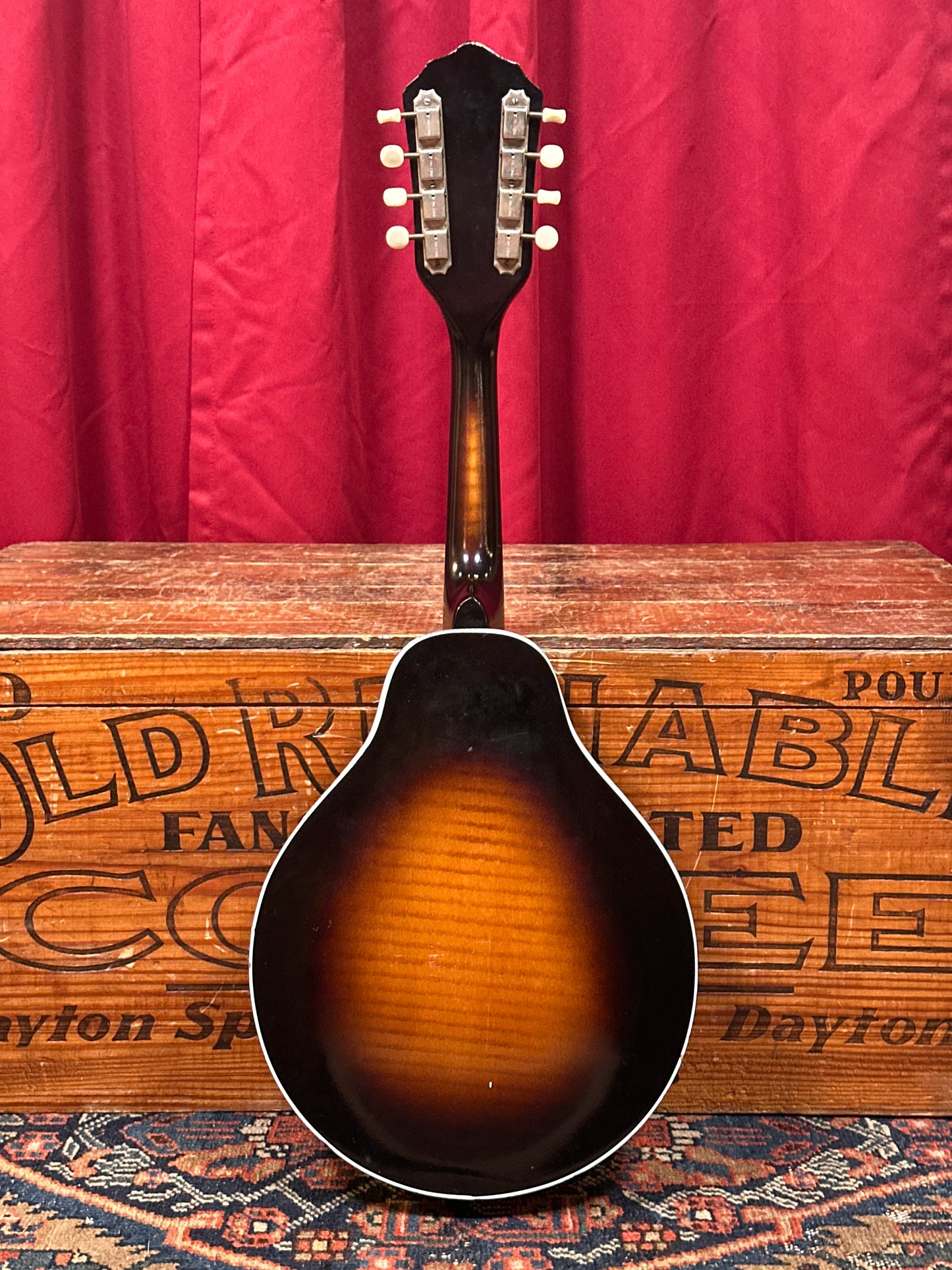 1960s Kay K64 A-Style Mandolin Sunburst 464