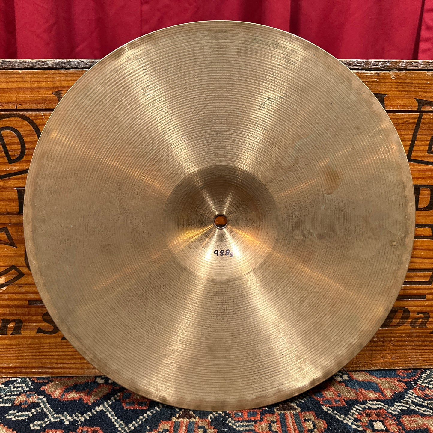 14" Paiste 404 1980s Heavy Hi-Hat Cymbal Pair 850g/988g *Video Demo*