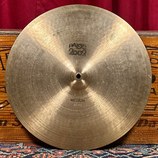 16” Paiste 1976 Black Label 2002 Crash Cymbal 1120g *Video Demo*