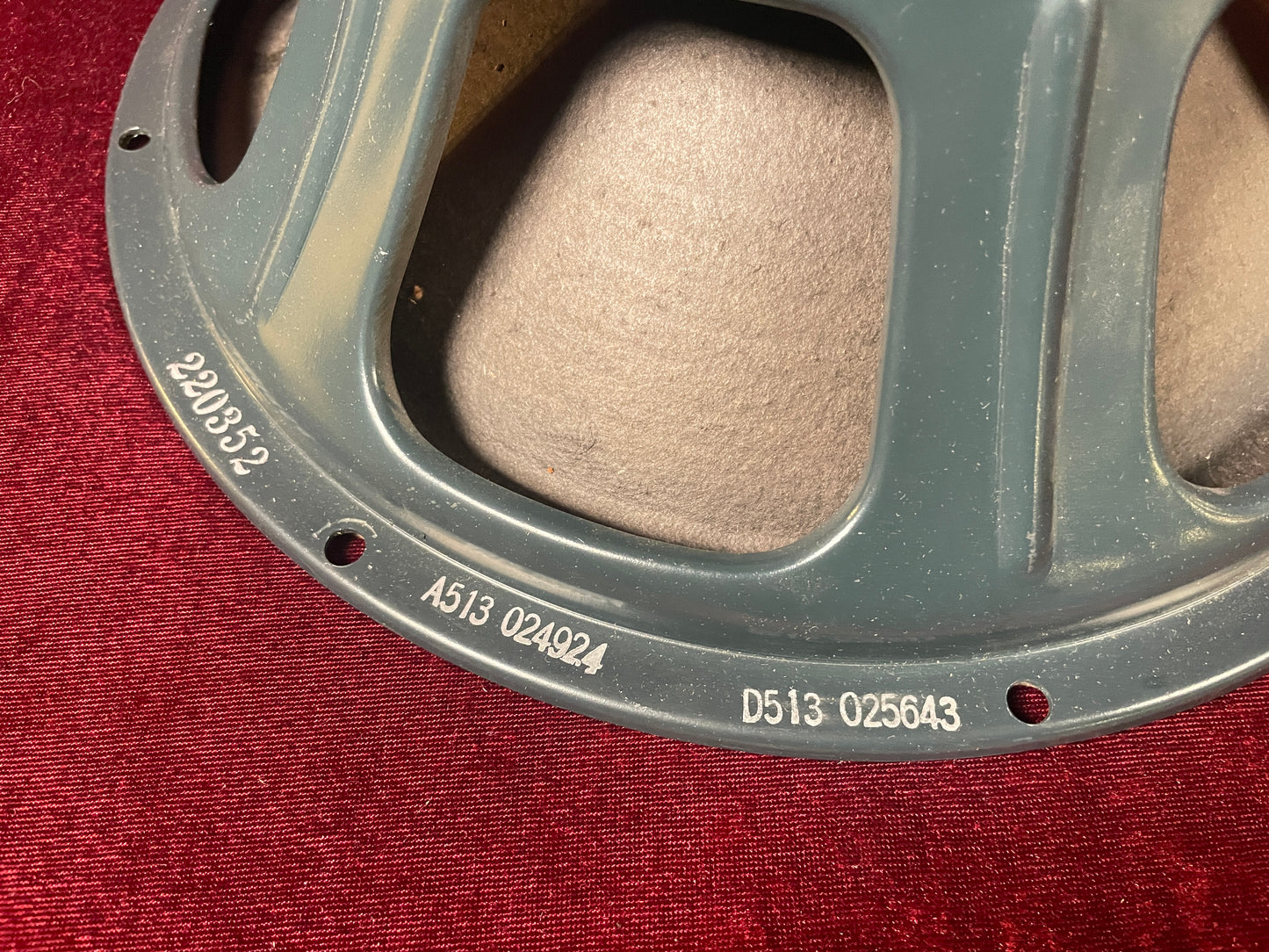 1963 Jensen 12" 50W C12N Guitar Speaker 8 Ohm (Stock #32)