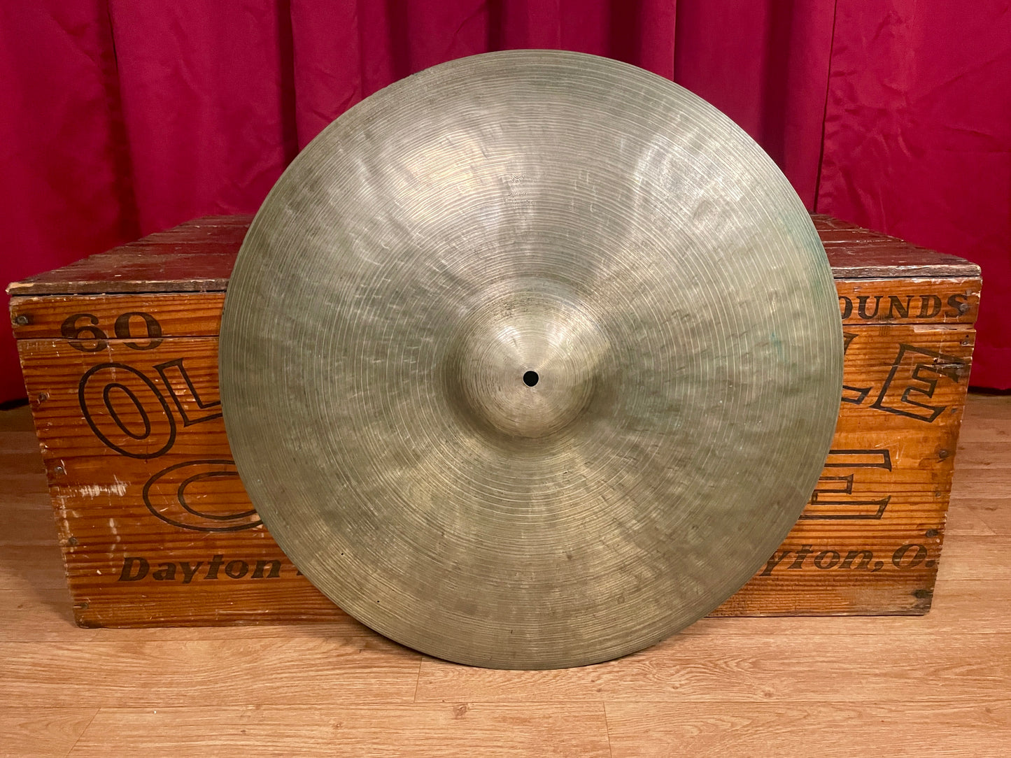 Vintage 20" K. Zildjian Istanbul Ride Cymbal 2796g *Video Demo*