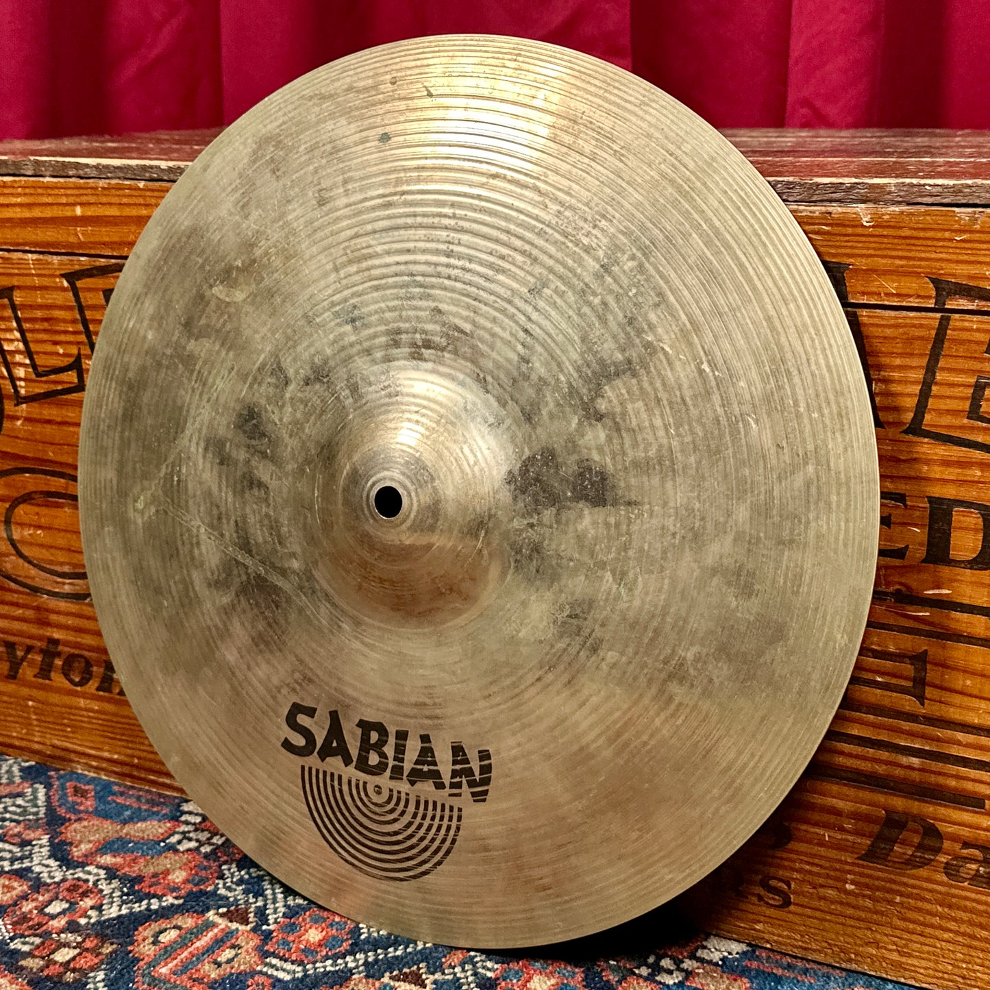 15" Sabian AA Medium Hi-Hat Cymbal Pair 1220g/1460g *Video*