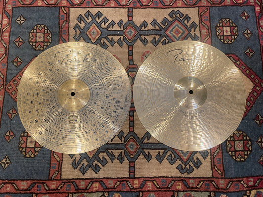 14" Paiste Signature Dark Energy Mark I Hi-Hat Cymbal Pair 956g/1408g
