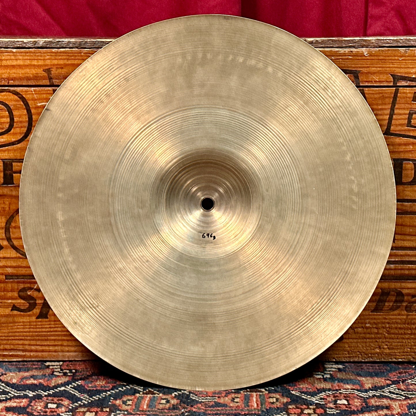14" Zildjian A 1950s Small Stamp Light Hi-Hat Cymbal Pair 696g/786g *Video Demo*