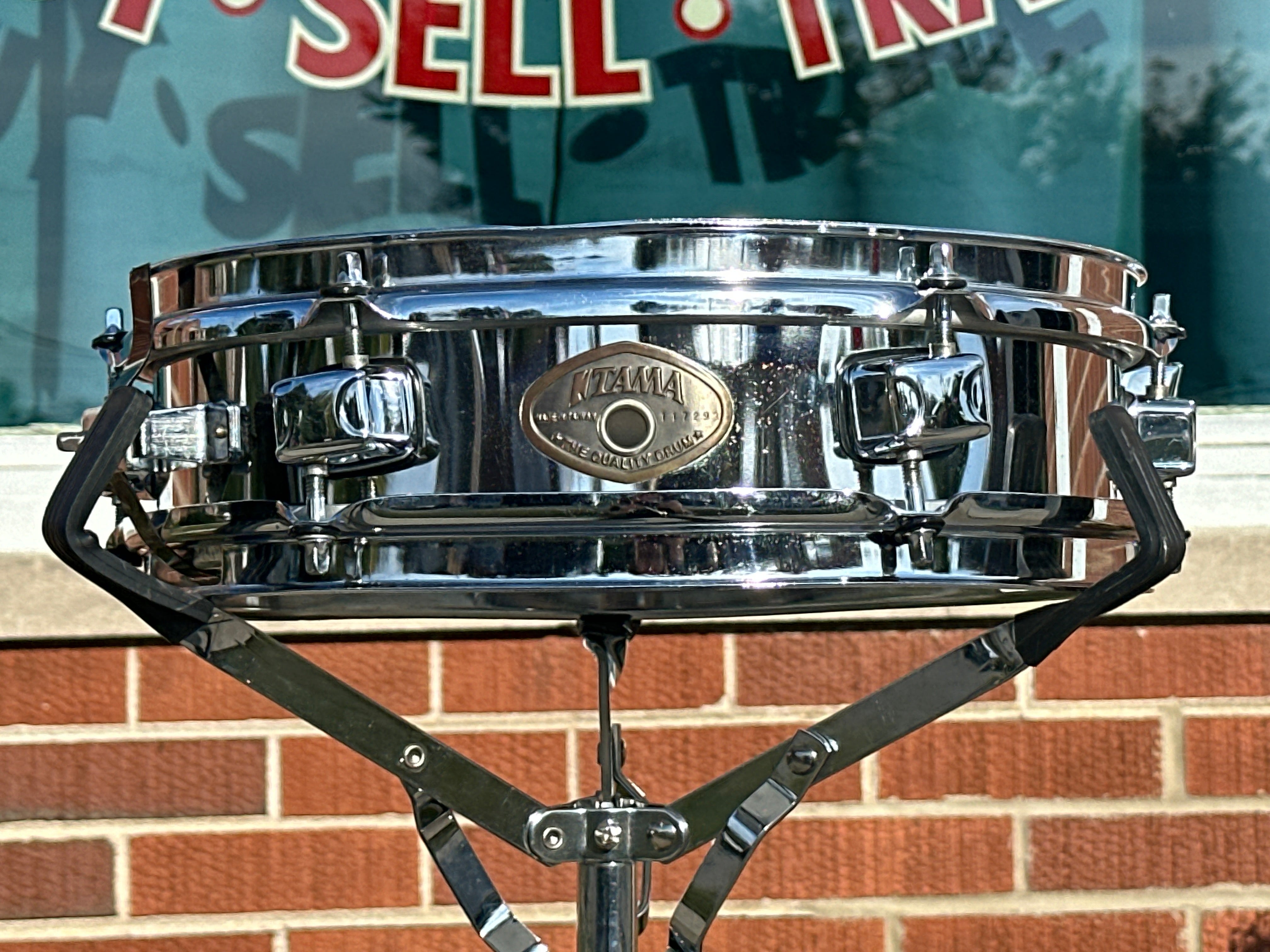 1990s Tama Steel Soprano 3.25x12 Snare Drum Chrome PF1325-12