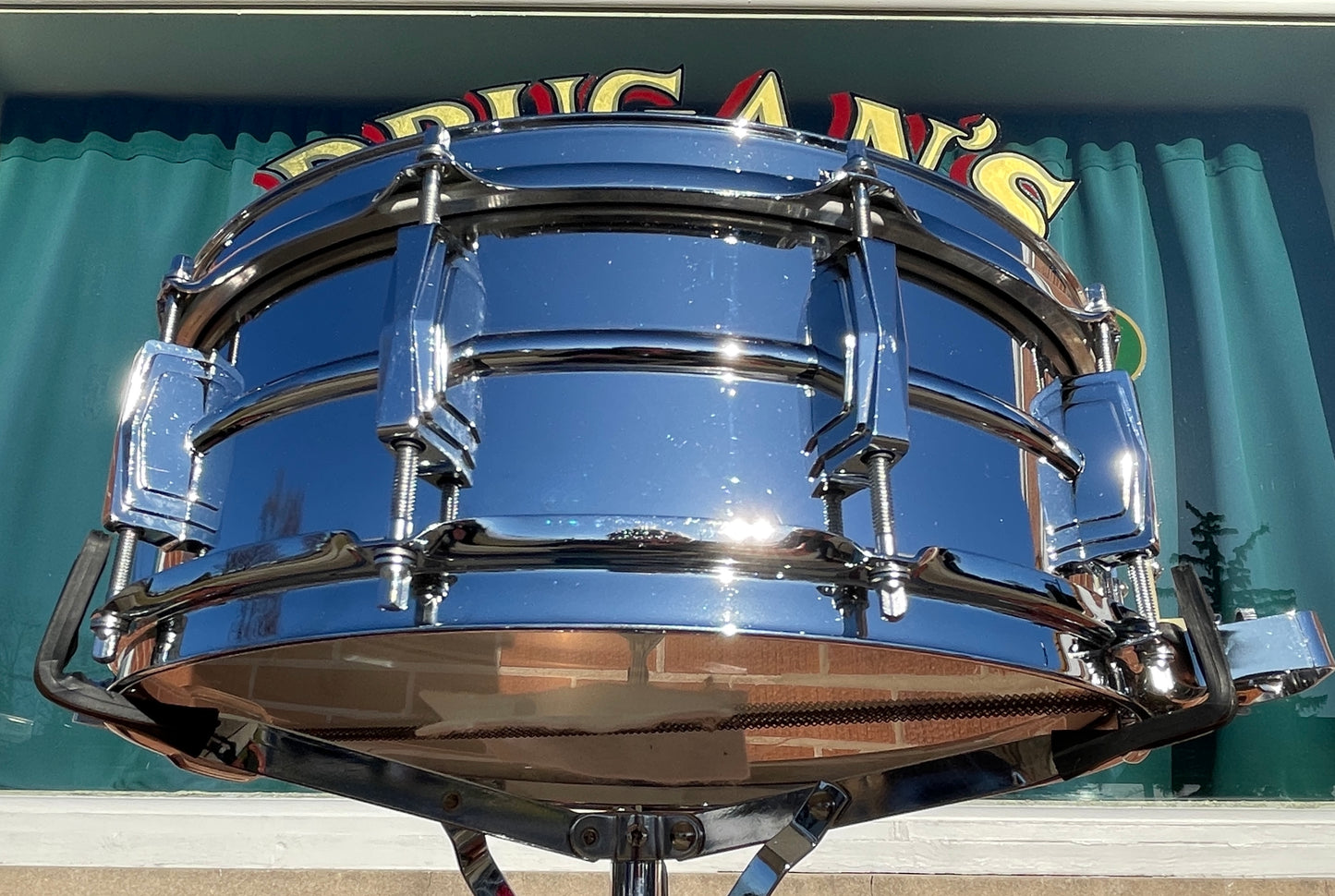 1960s Ludwig 5x14 No. 410 Super Sensitive Snare Drum Supraphonic (COB Hoops)