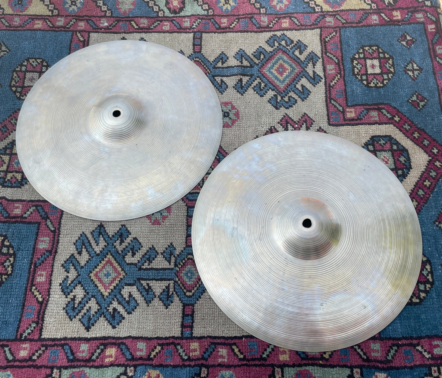 14" Zildjian A 1960s Hi-Hat Cymbal Pair 806g/808g *Video Demo*
