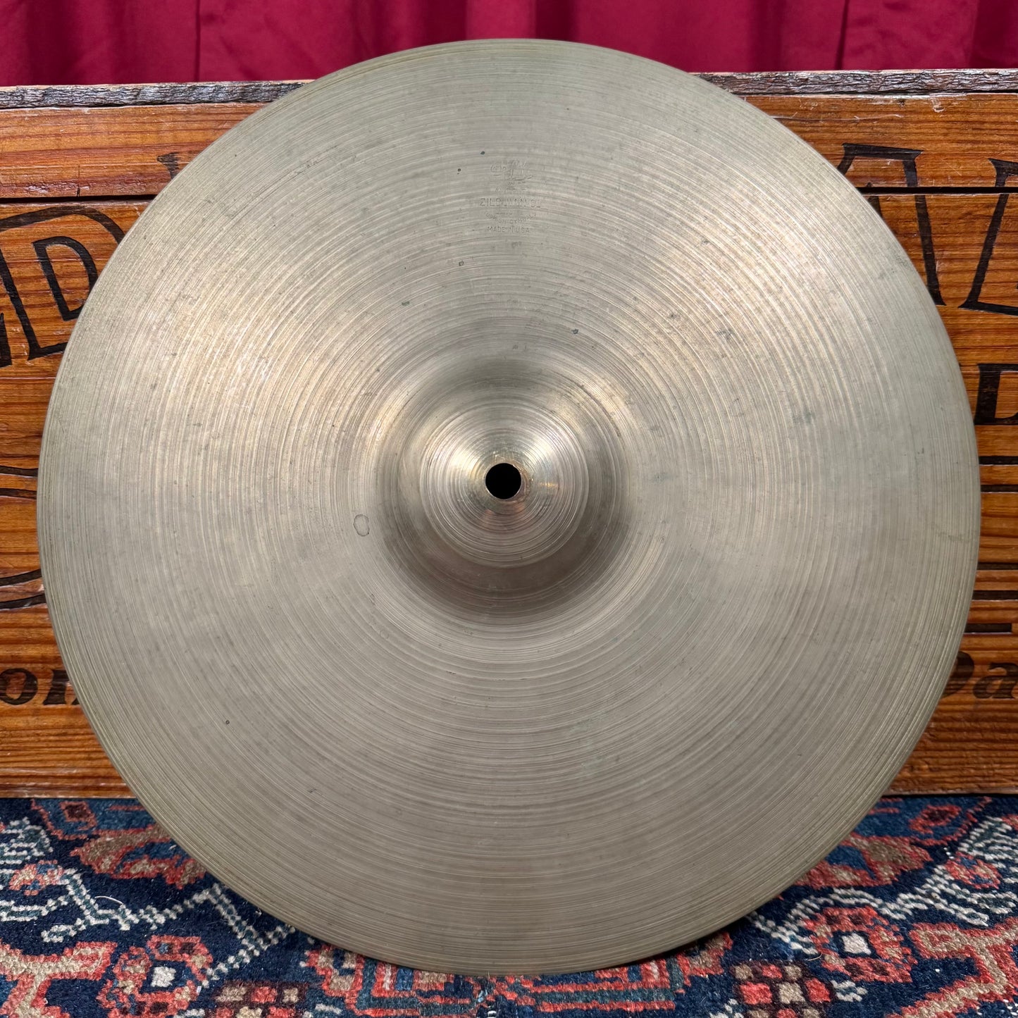 14" Zildjian A 1950s Small Stamp Hi-Hat Cymbal Pair 774g/822g *Video Demo*