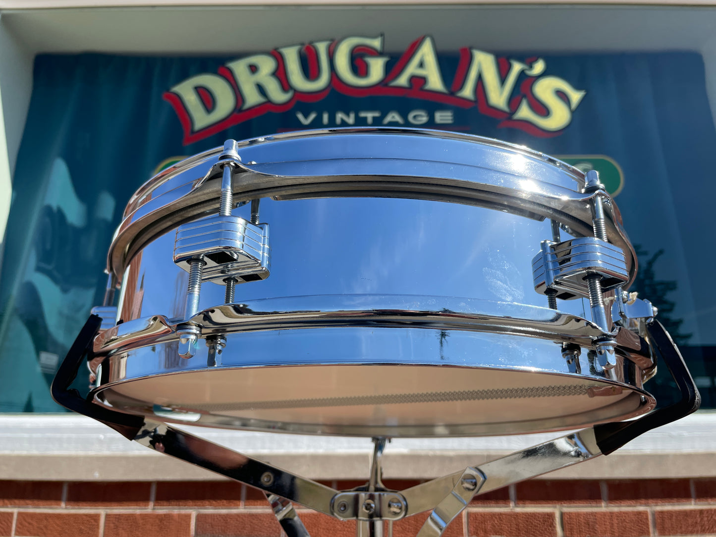 1971 Ludwig 3x13 No. 405 Piccolo Snare Drum Chrome