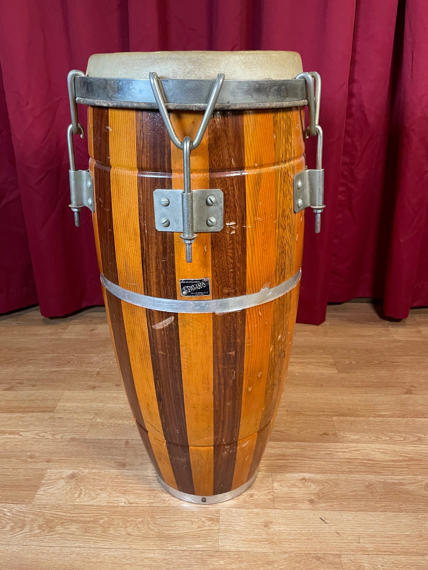 Vintage 1970s Palino Quinto Drum Conga Mexico