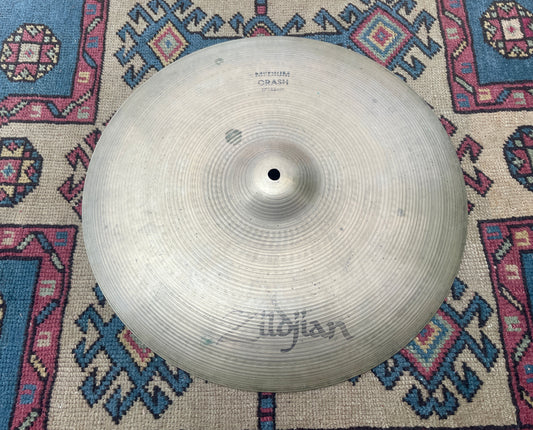 17" Zildjian A 1980s Medium Crash Cymbal 1376g *Video Demo*