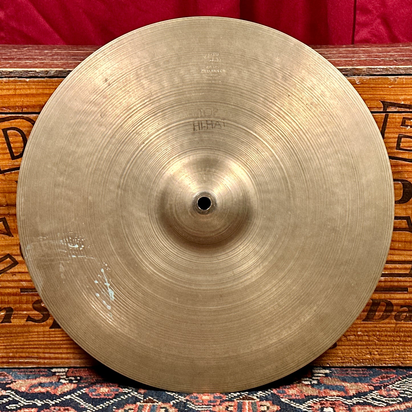 15" Zildjian A 1950s Small Stamp Hi-Hat Cymbal Pair 906g/948g *Video Demo*