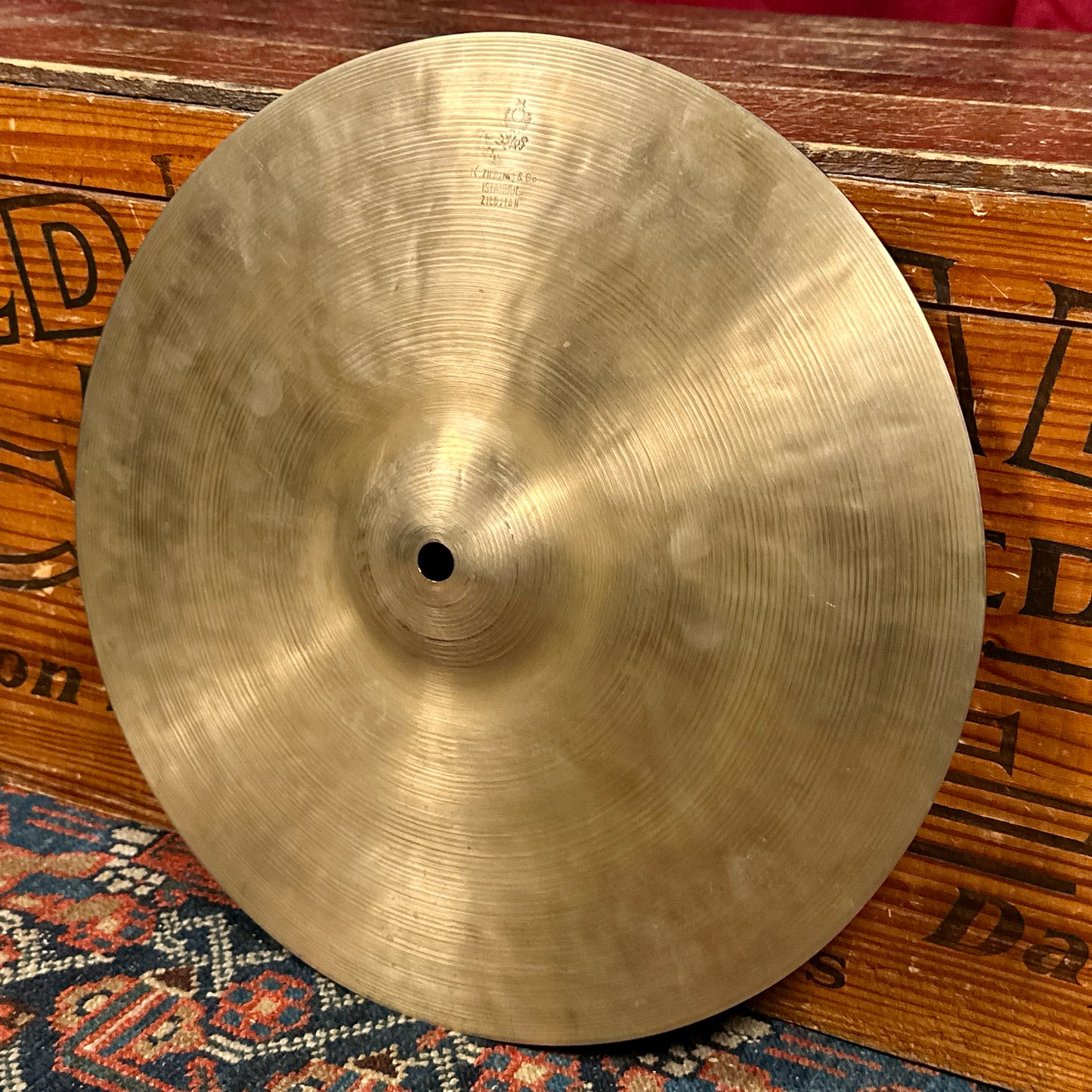 14" K Zildjian Istanbul 1960s-1970s New Stamp Hi-Hat Cymbal Pair 776g/804g *Video Demo*