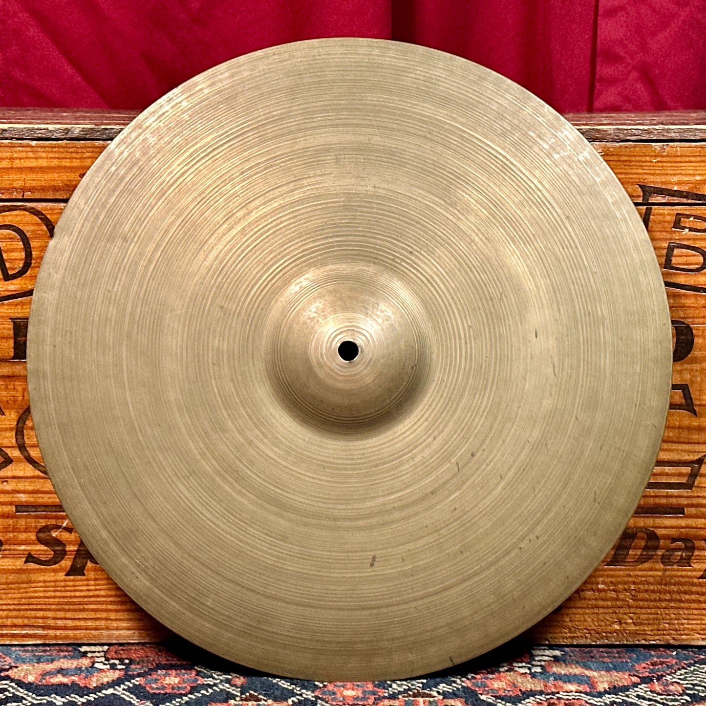 15" Zildjian A 1940s-50s Trans Stamp/Small Stamp Hi-Hat Cymbal Pair 874g/910g *Video Demo*