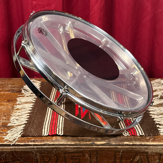 1970s Remo 16" Roto Tom Chrome Rototom Drum