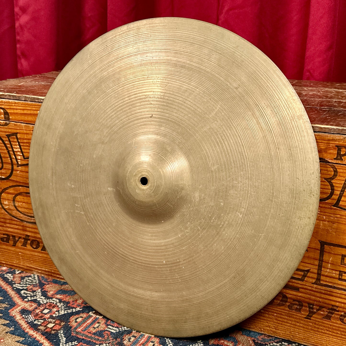 18" Zildjian A 1950s Large Stamp Ride Cymbal 1470g *Video Demo*