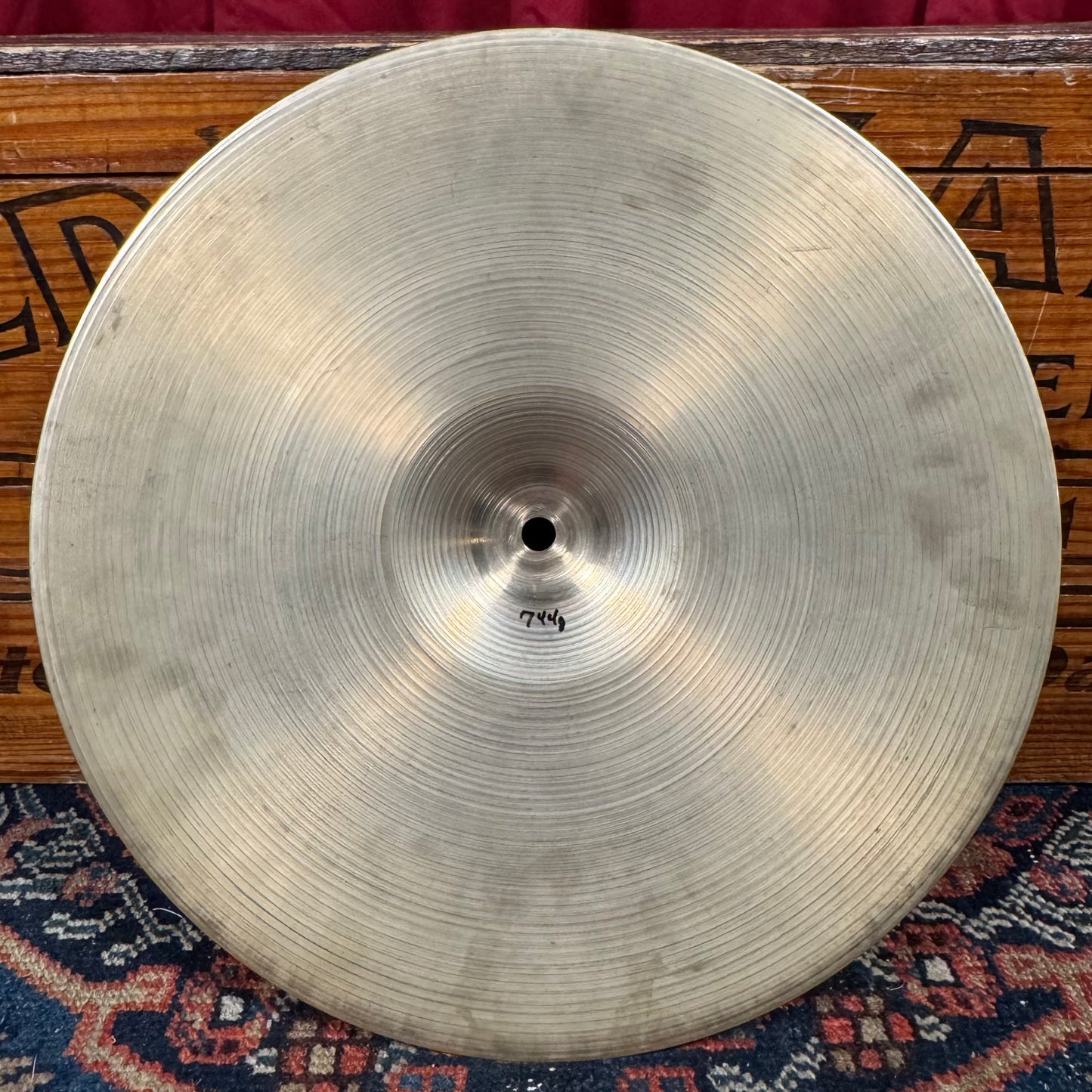 Rare 14" Zilco Flange Hi-Hat Cymbal Pair 638g/744g Azco Canada *Video Demo*