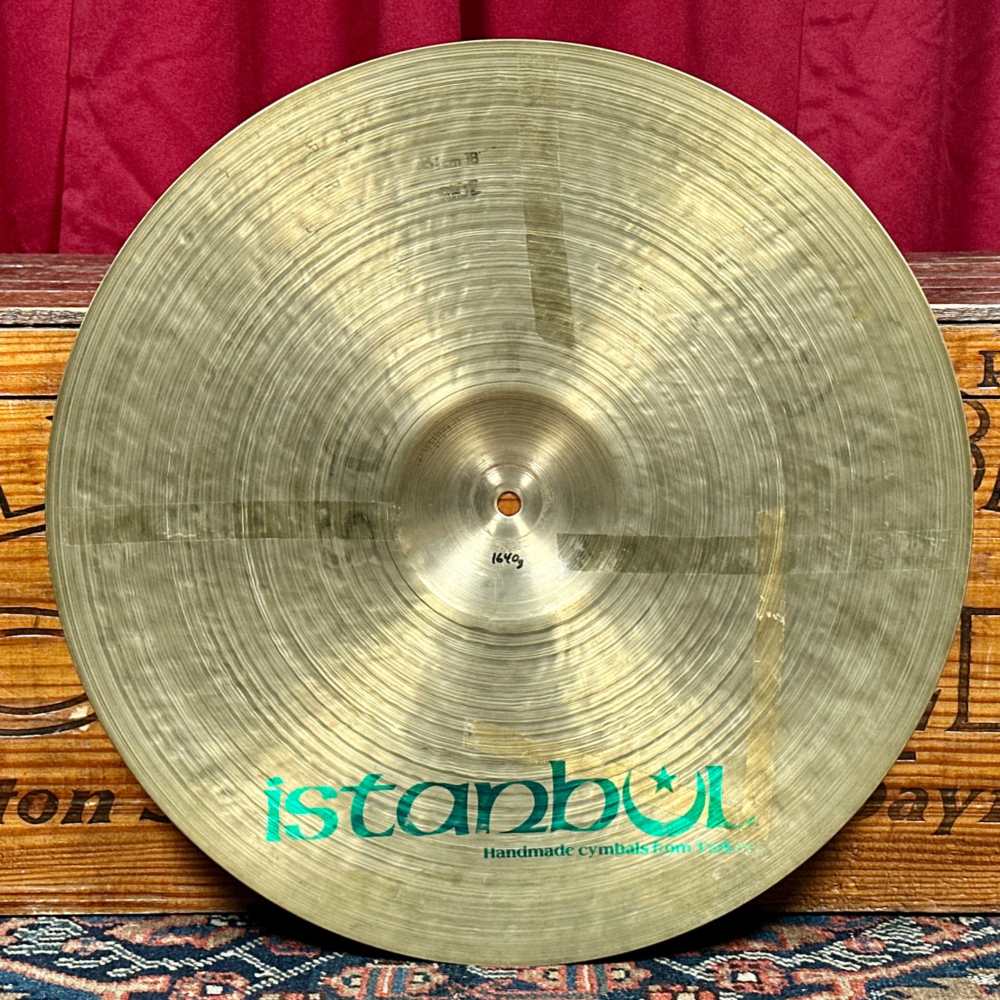 18" Istanbul Agop Mehmet Pre-Split Ride Cymbal 1640g *Video Demo*