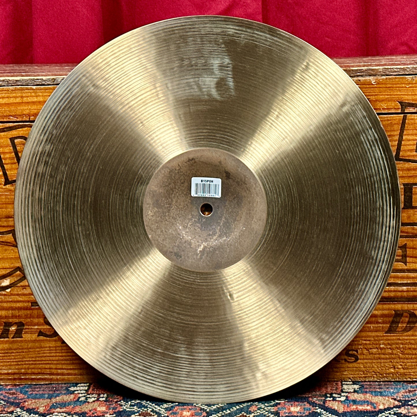 15" Meinl Byzance Jazz Thin Hi-Hat Cymbal Pair 1160g/1442g *Video*