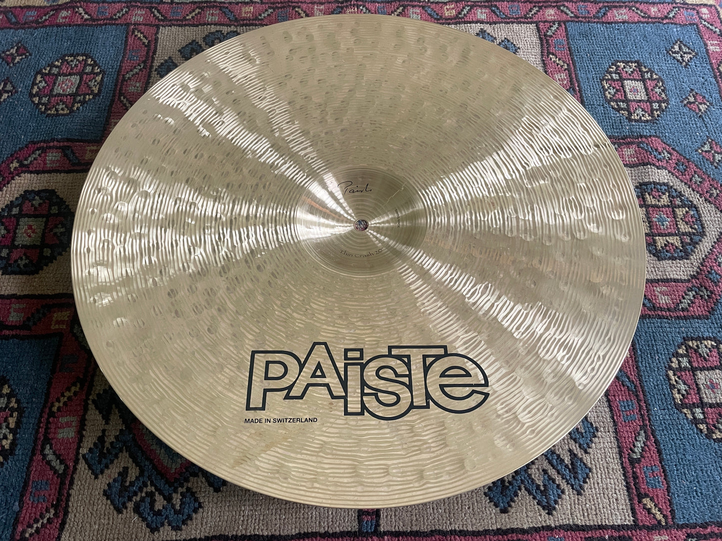 20" Paiste Signature Traditional Thin Crash Cymbal 1836g