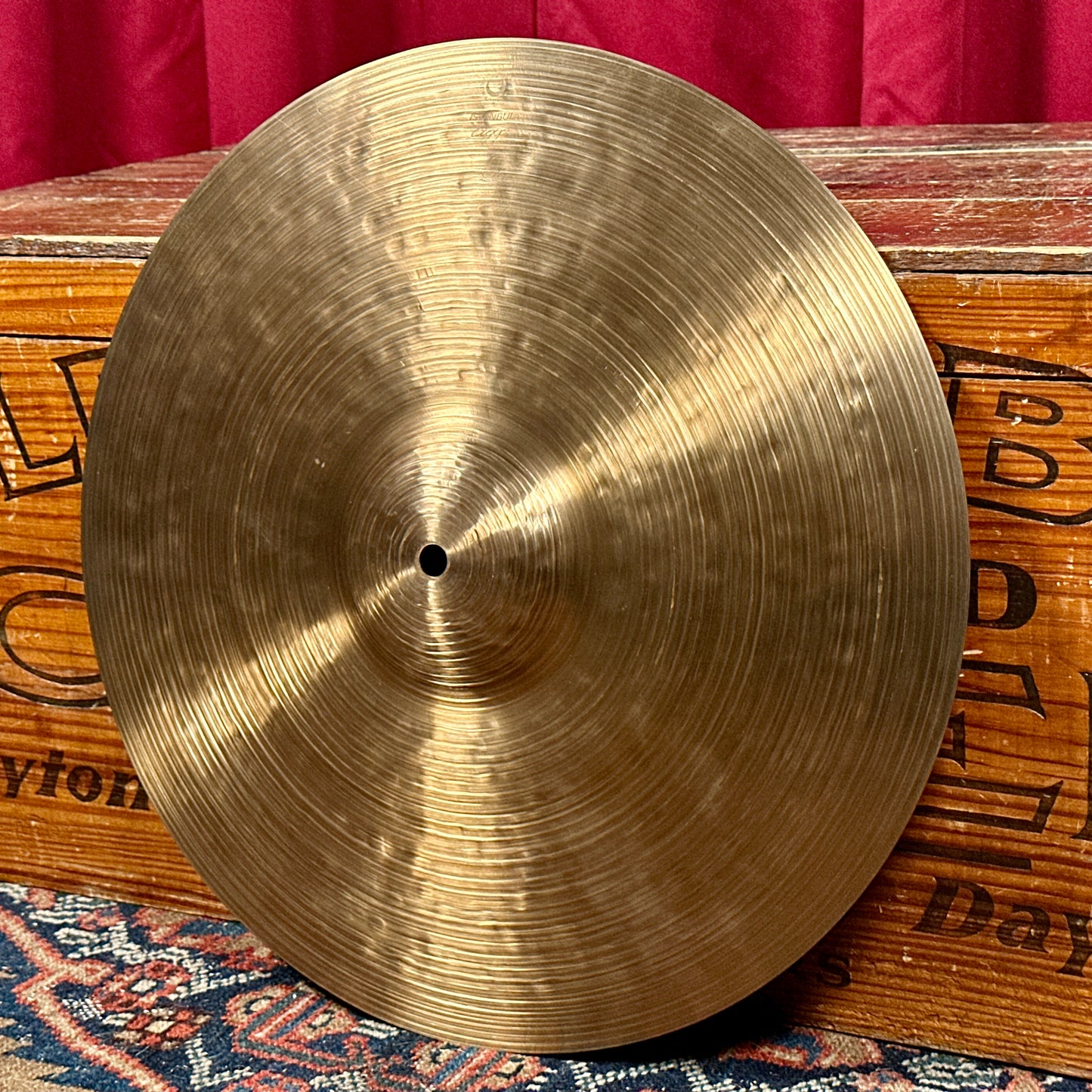 16" Istanbul Agop 30th Anniversary Hi-Hat Cymbal Pair 1074g/1264g *Video*