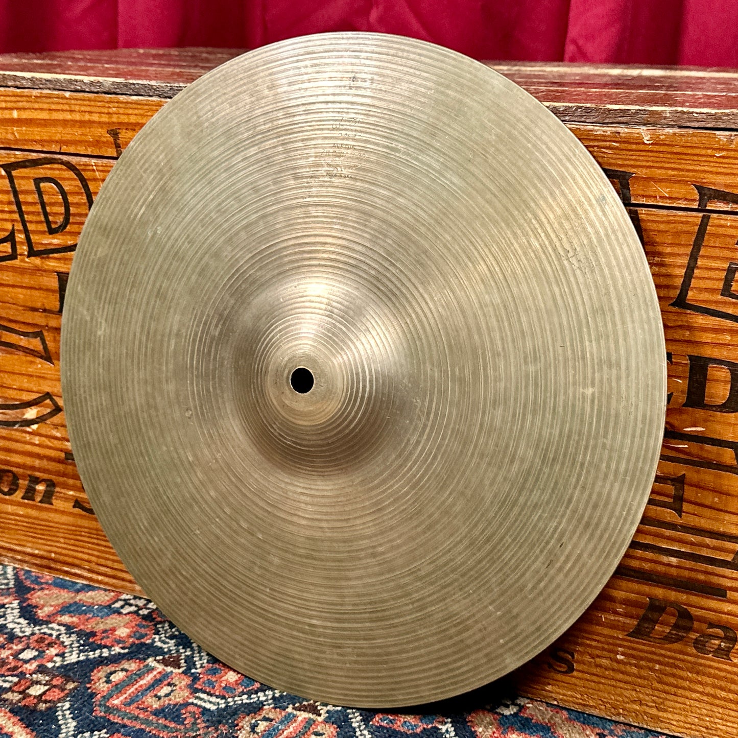 14" Zildjian A 1960s New Beat Hi-Hat Cymbal Pair 816g/1346g *Video*