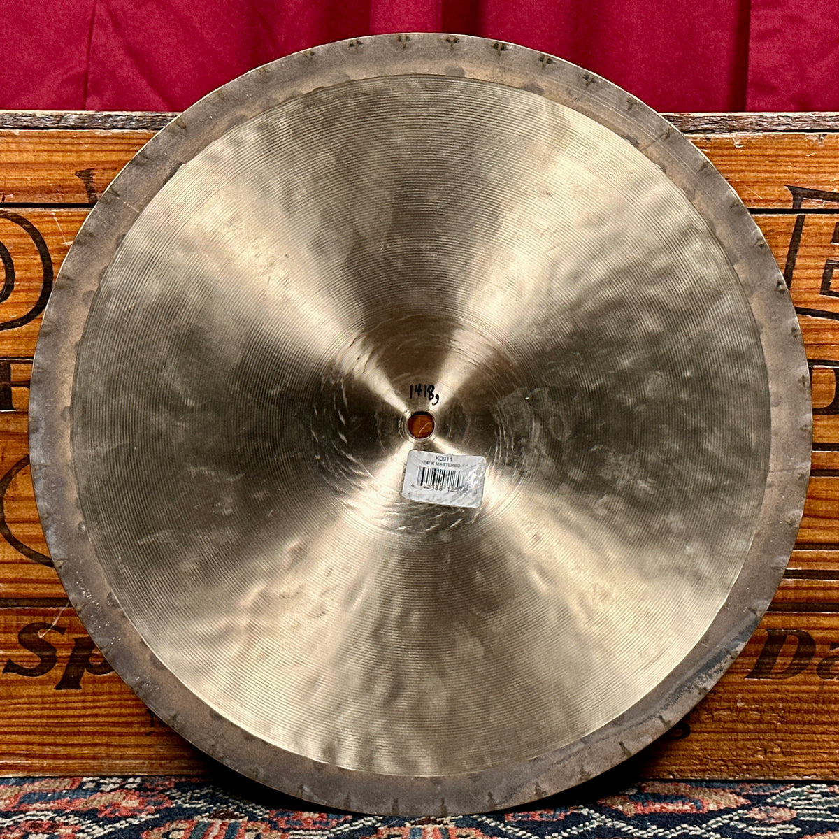 14" Zildjian K Mastersound Hi-Hat Cymbal Pair 1226g/1418g *Video*