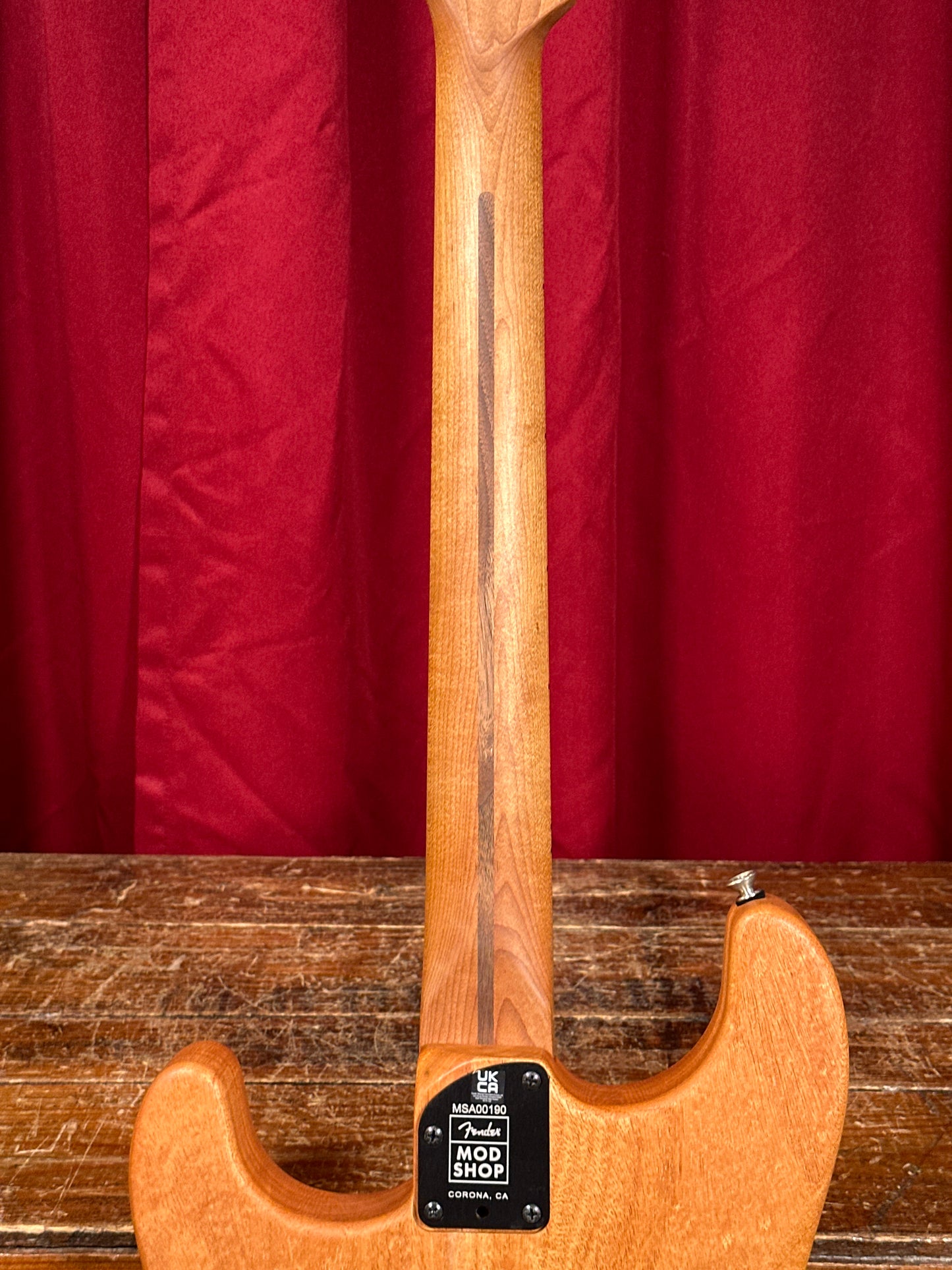 2022 Fender Mod Shop Acoustasonic Stratocaster Black w/ OHSC