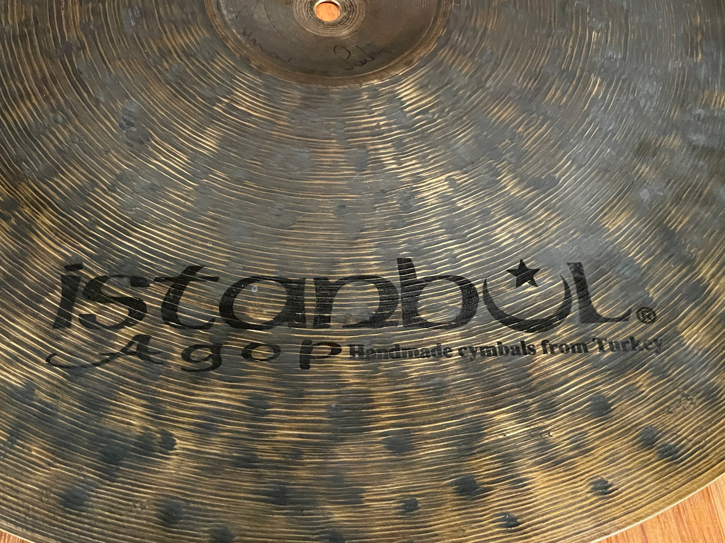 22" Istanbul Agop OM Ride Cymbal Cindy Blackman 2548g *Video Demo*