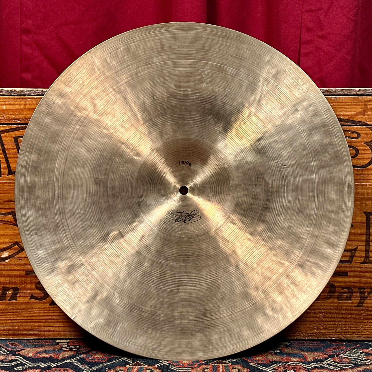 16" K. Zildjian Istanbul 1960s New Stamp Hi-Hat Cymbal Pair 1280g/1310g *Video Demo*