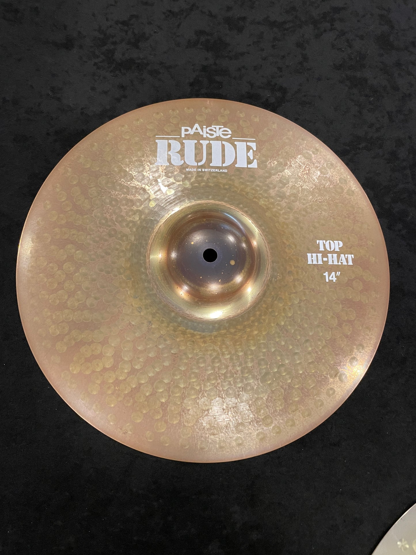 14" Paiste Rude Hi-Hat Cymbal Pair 914g/1196g