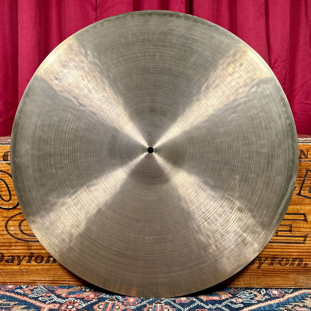 24" Cymbal & Gong Holy Grail American Style Ride Cymbal 2816g *Video*