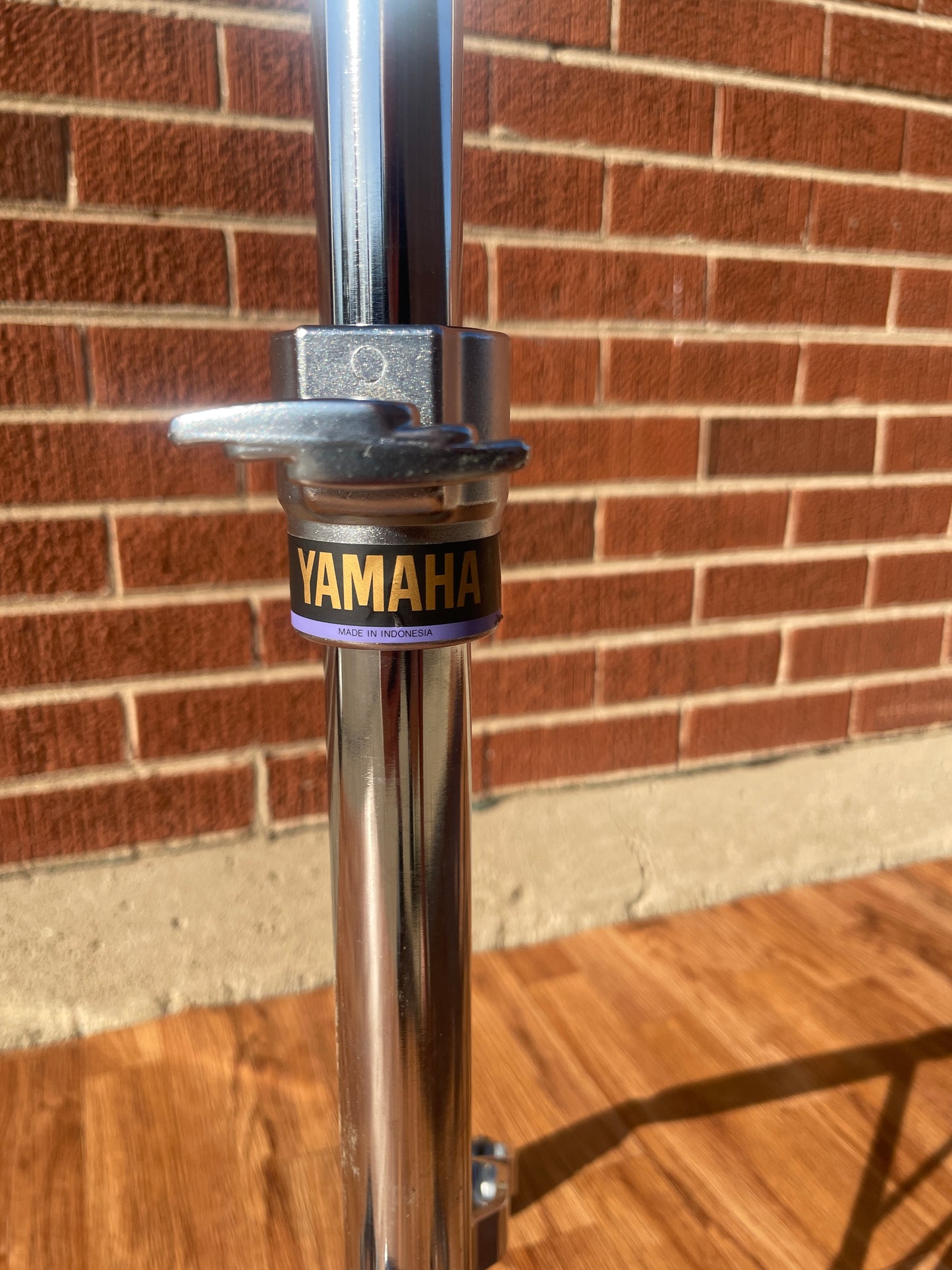 Yamaha Double Braced Straight Cymbal Stand Purple Label