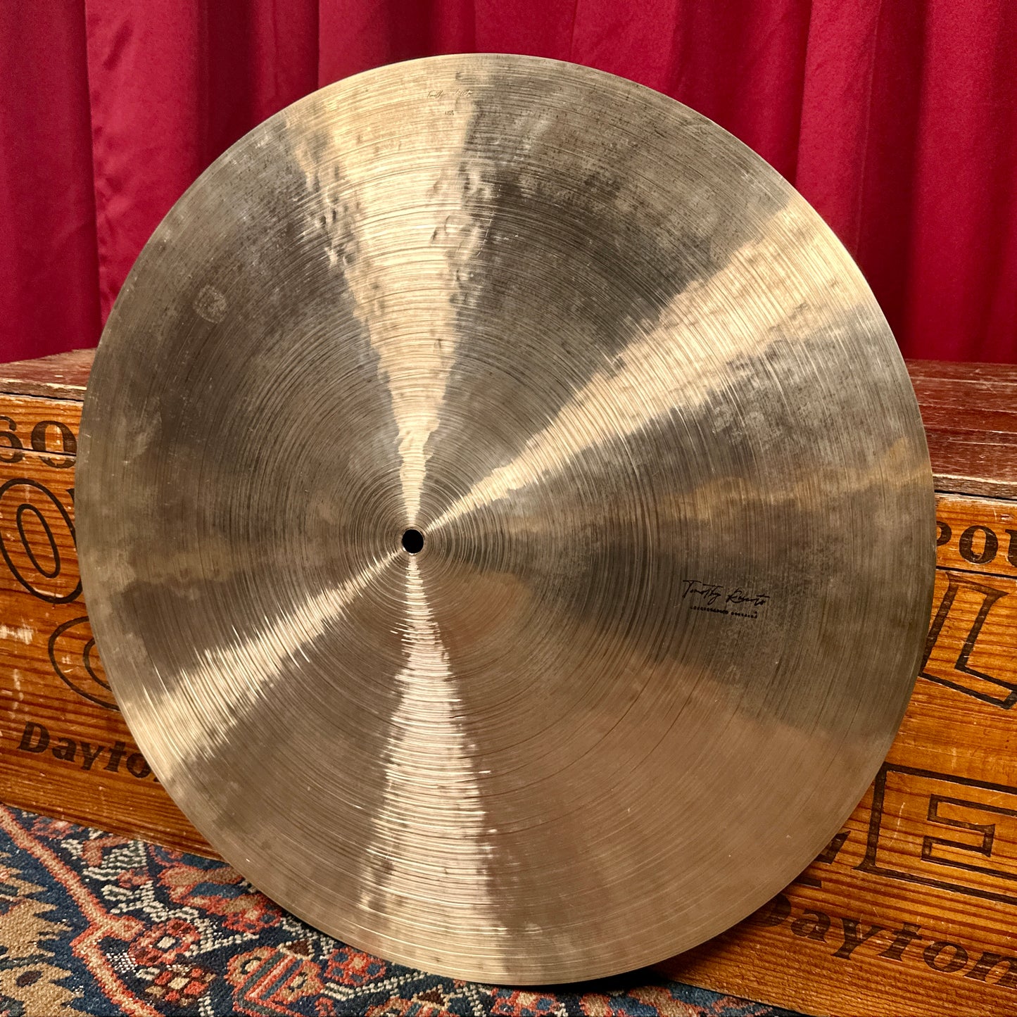 20.75" Timothy Roberts Tributary HFB Ride Cymbal 2294g *Video Demo*