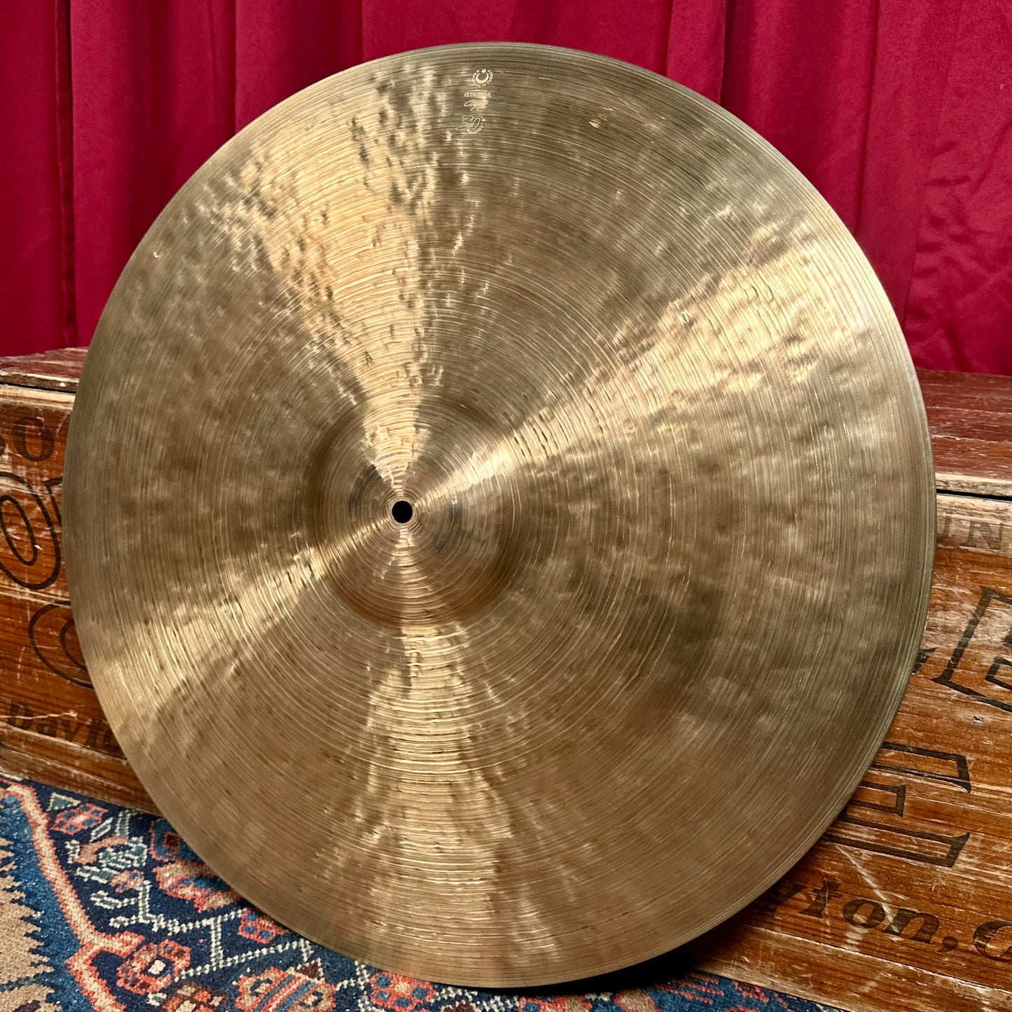22" Istanbul Agop 30th Anniversary Ride Cymbal 2430g *Video Demo*