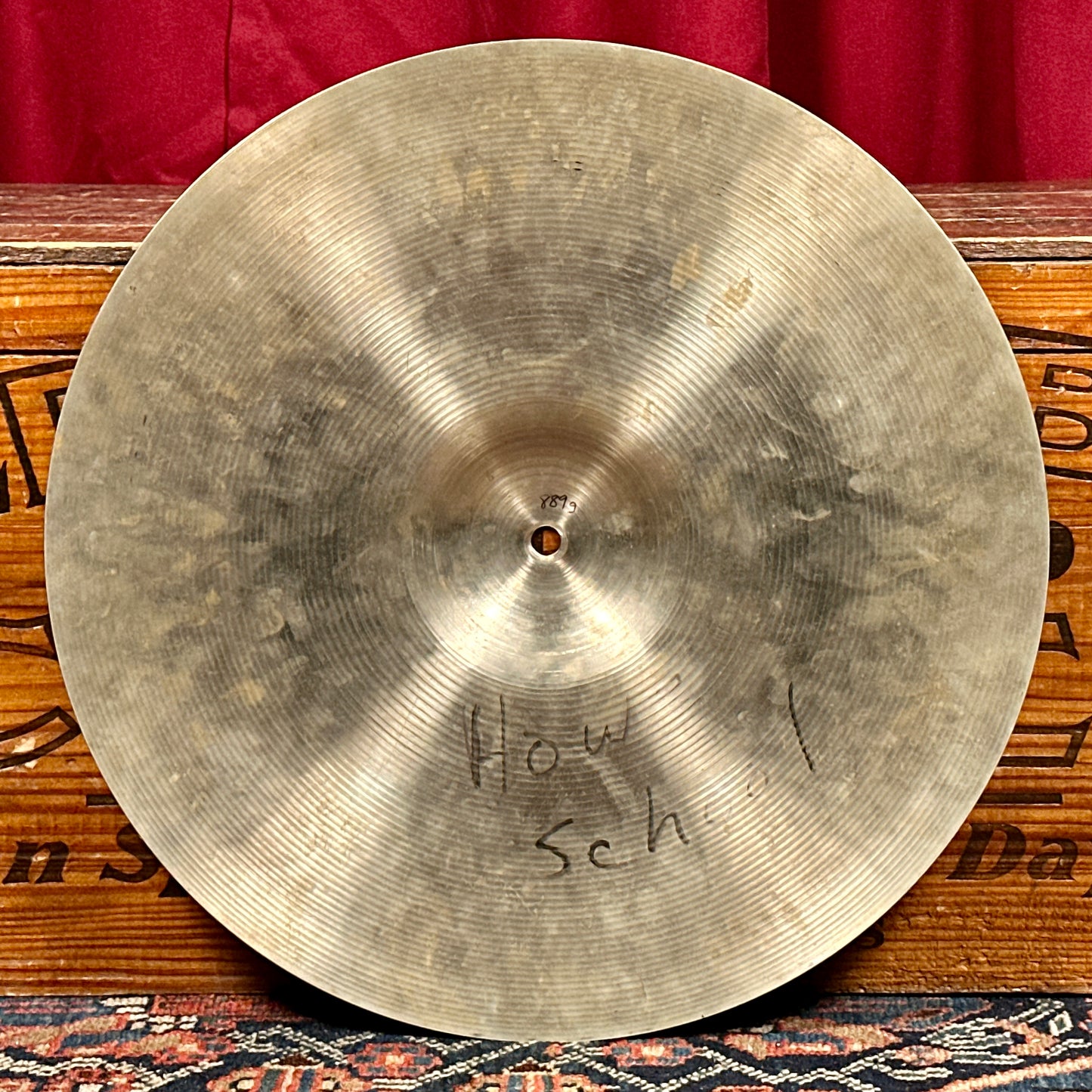 16" Paiste 1960s Ludwig Standard Crash Cymbal 889g Swiss Made *Video Demo*