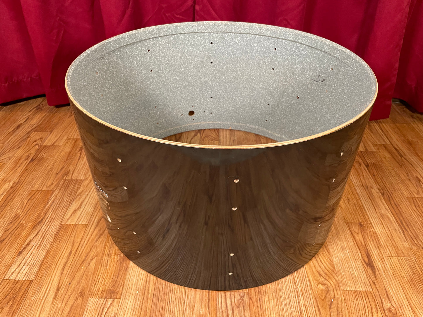 Early 1970s Rogers 14x24 Bass Drum Shell Black