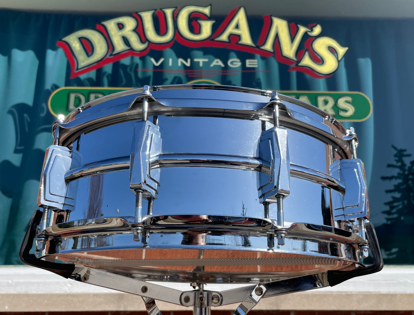 1970s Ludwig 5x14 LM400 Supraphonic Snare Drum