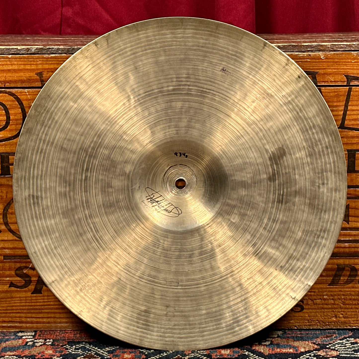 14" K Zildjian Istanbul 1960s-1970s New Stamp Hi-Hat Cymbal Pair 768g/934g *Video Demo*
